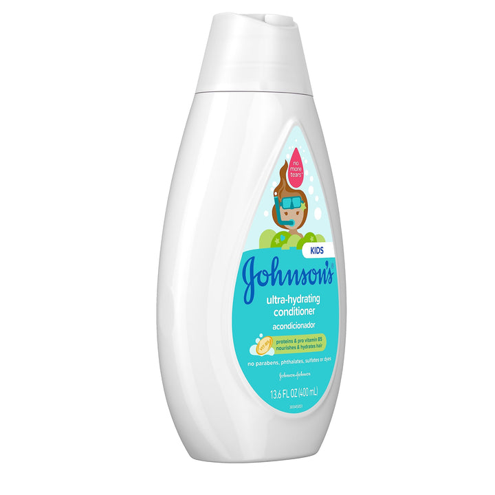 Johnson's Baby Ultra-Hydrating Tear-Free Kids Conditioner, 13.6 fl oz
