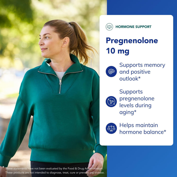 Pure Encapsulations Pregnenolone Capsules, 10 mg, 60 Count