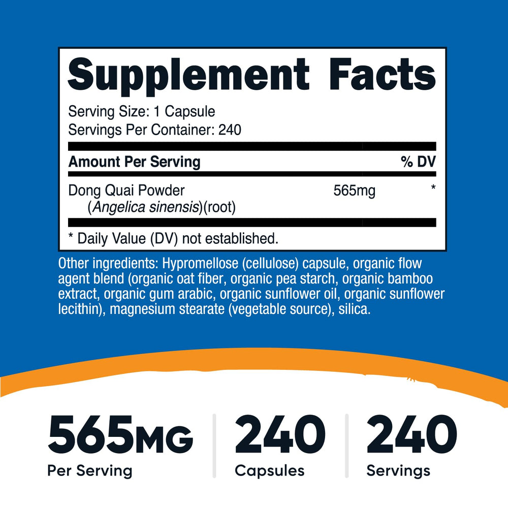 Nutricost Dong Quai 565 mg