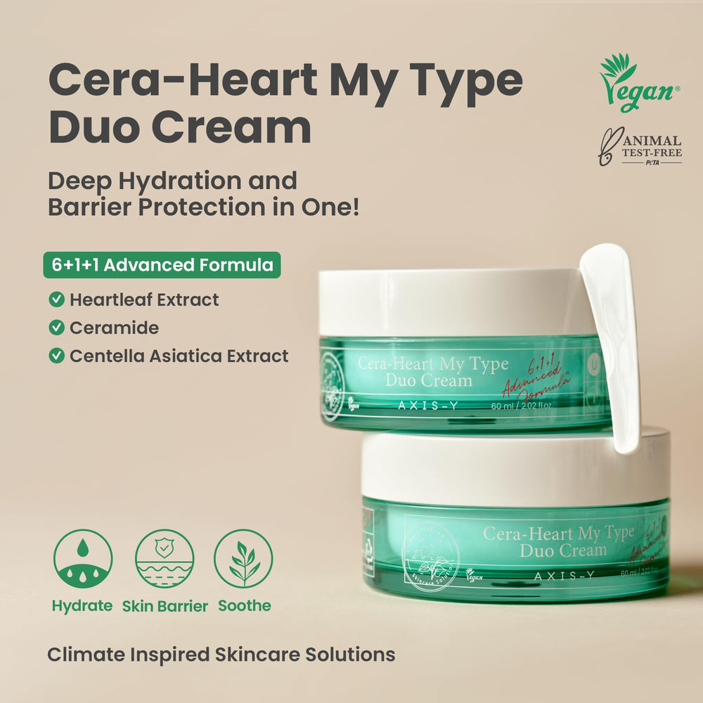 AXIS-Y Cera-Heart My Type Duo Cream, 60 ml