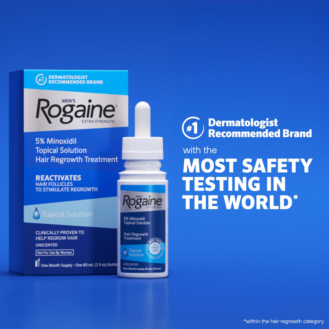 Rogaine Hair Regrowth Treatment, Topical Solution, 60 ml
