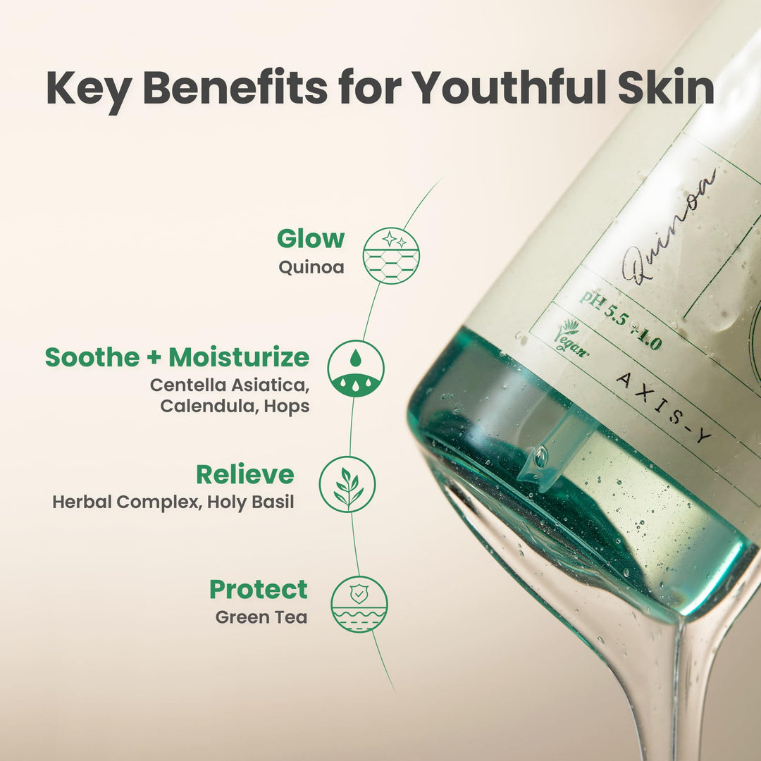 AXIS-Y Quinoa One-Step Balanced Gel Cleanser, 180 ml