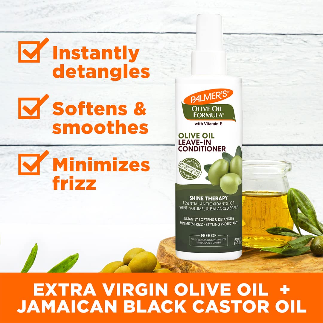 Palmer's Olive Oil Hair Shine Therapy Leave-In Conditioner Spray, 8.5 oz
