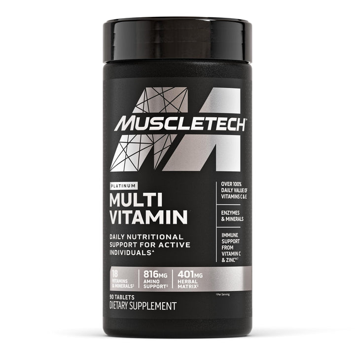 MuscleTech Essential Series Platinum Multivitamin, 90 Count