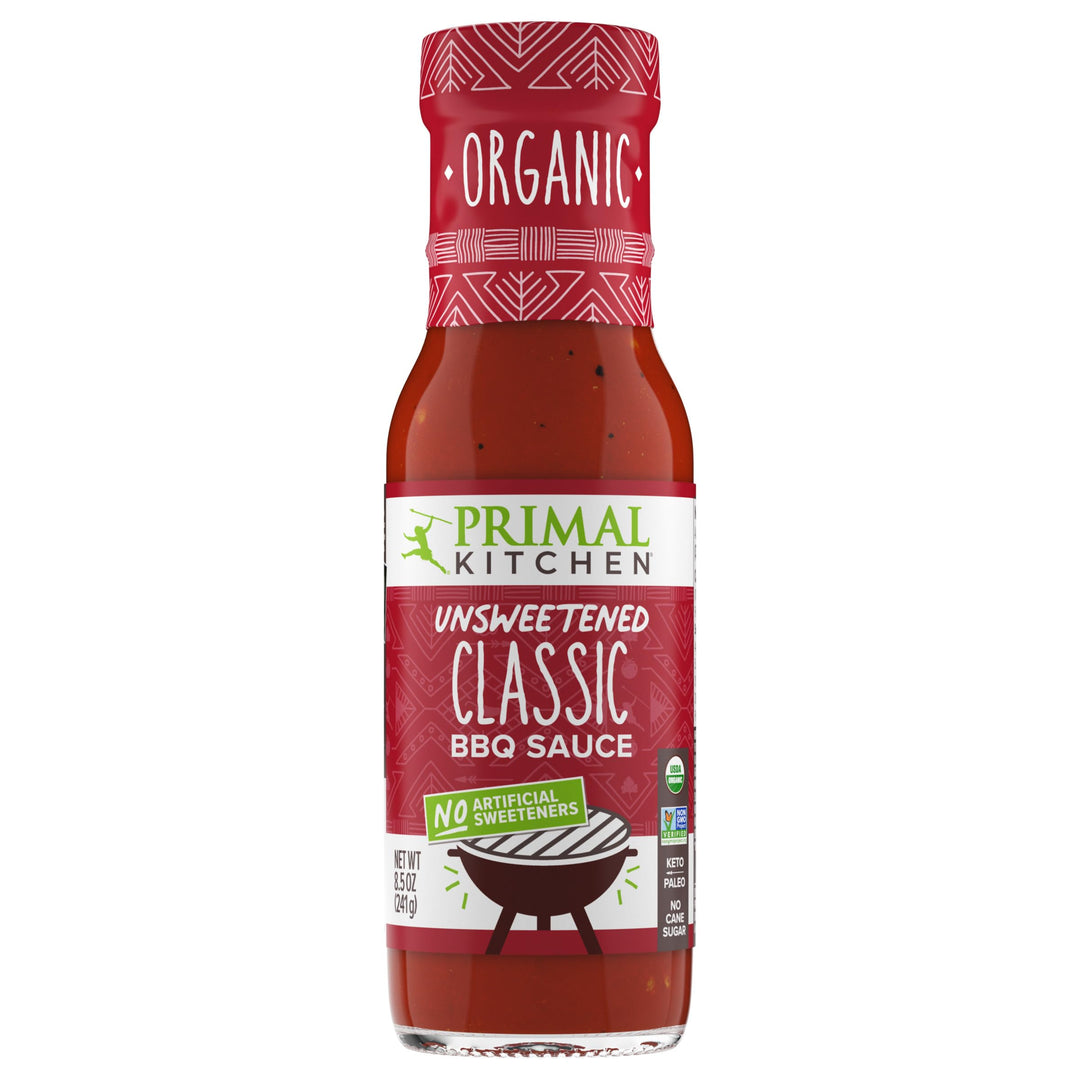 Primal Kitchen Classic BBQ Sauce, Organic & Unsweetened, 8.5 oz
