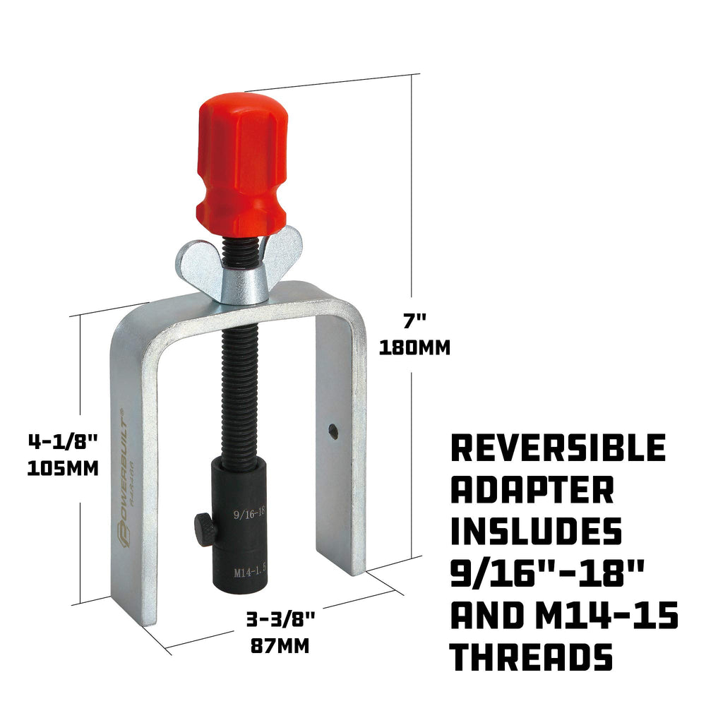 Powerbuilt Steering Wheel Lock Plate Remover, Red, 648466