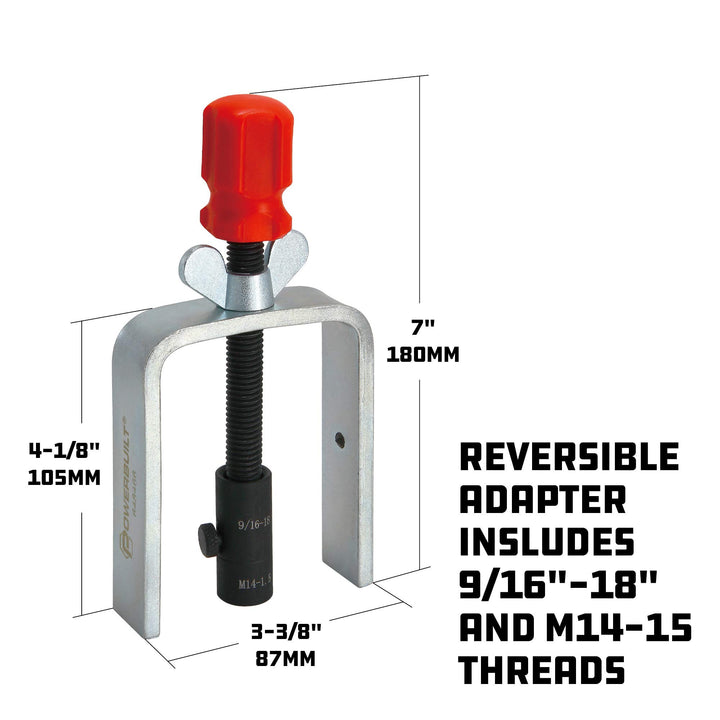 Powerbuilt Steering Wheel Lock Plate Remover, Red, 648466