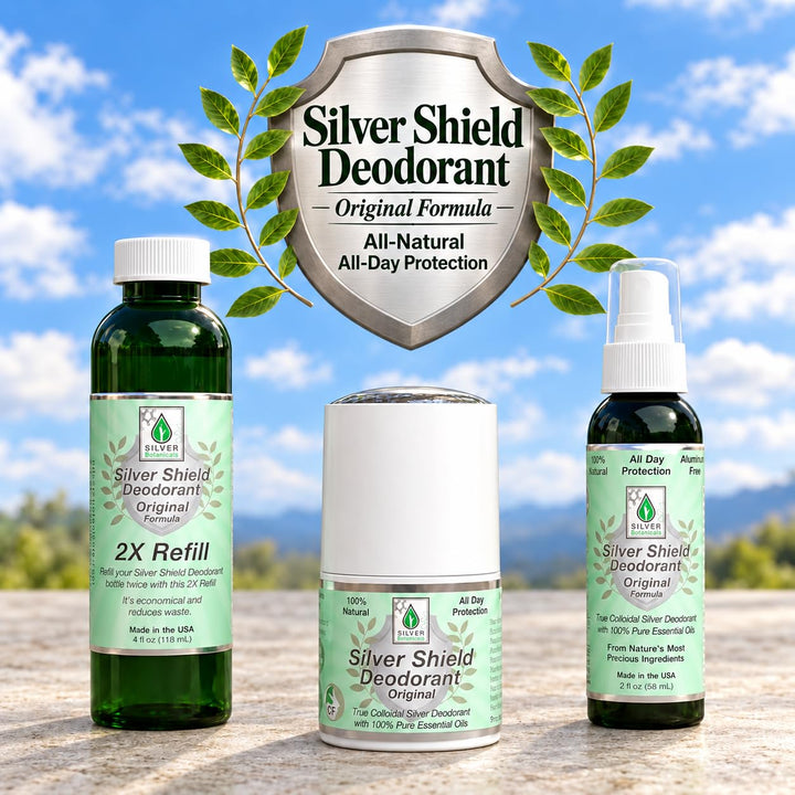 Silver Botanicals Shield Deodorant, Original