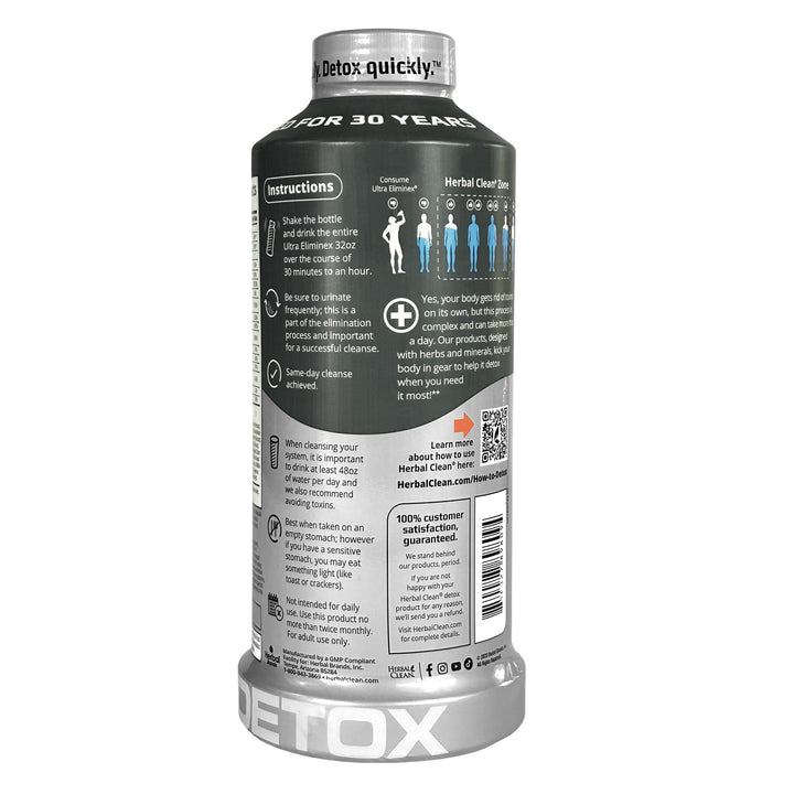 Herbal Clean Ultra Eliminex 1 Step Ultimate Cleanse, Straw-Mango, 32 fl oz