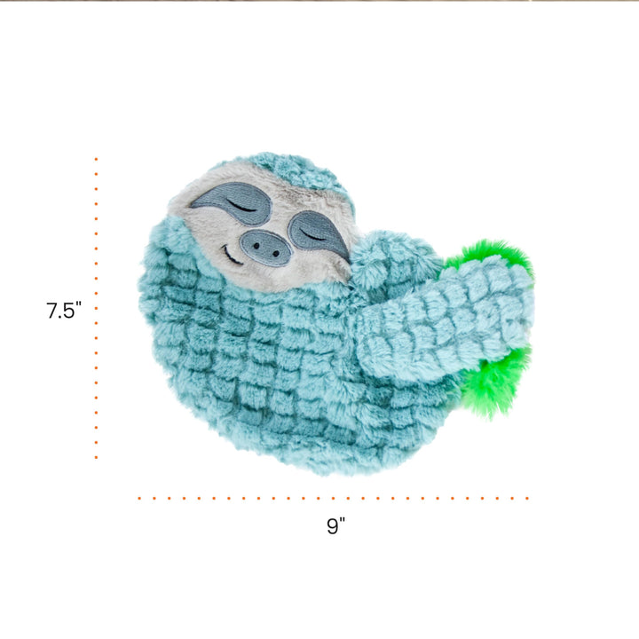 Catstages Purr Pillow Snoozin Sloth Cat Toy, Green