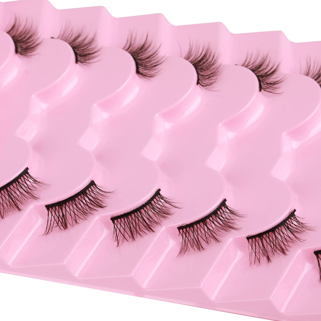 ALICE Fake Eyelashes Cat Eye, 7 Pairs