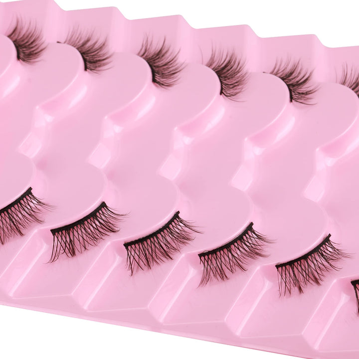 ALICE Fake Eyelashes Cat Eye, 7 Pairs
