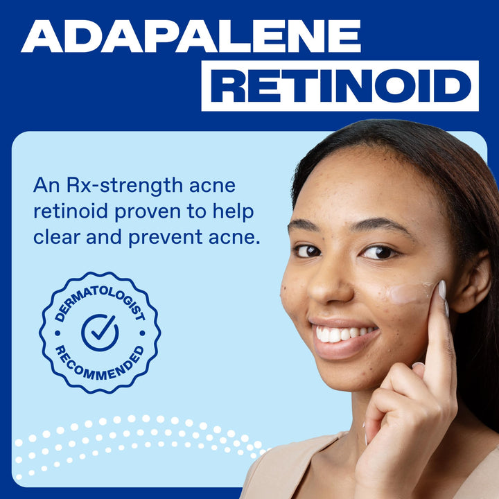 Differin Acne Treatment Gel, 0.1% Adapalene, 45 g