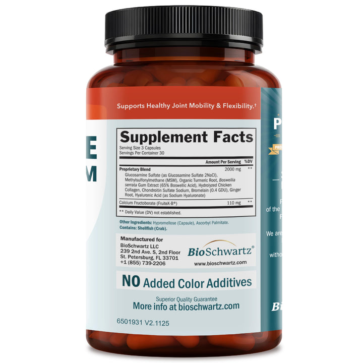 BioSchwartz Glucosamine MSM Chondroitin Supplement