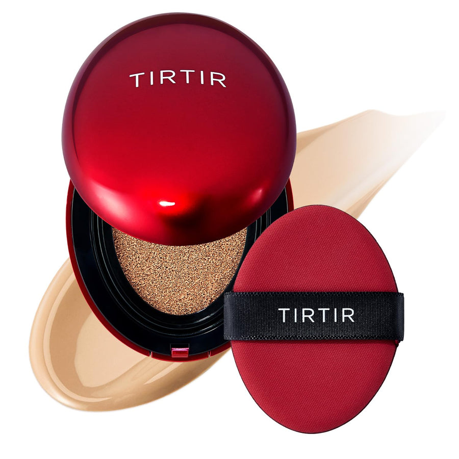TIRTIR Mask Fit Red Cushion Foundation, #27N Camel, 0.63 fl oz
