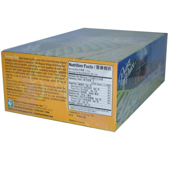 Prince Of Peace Premium Oolong Tea, 100 Count