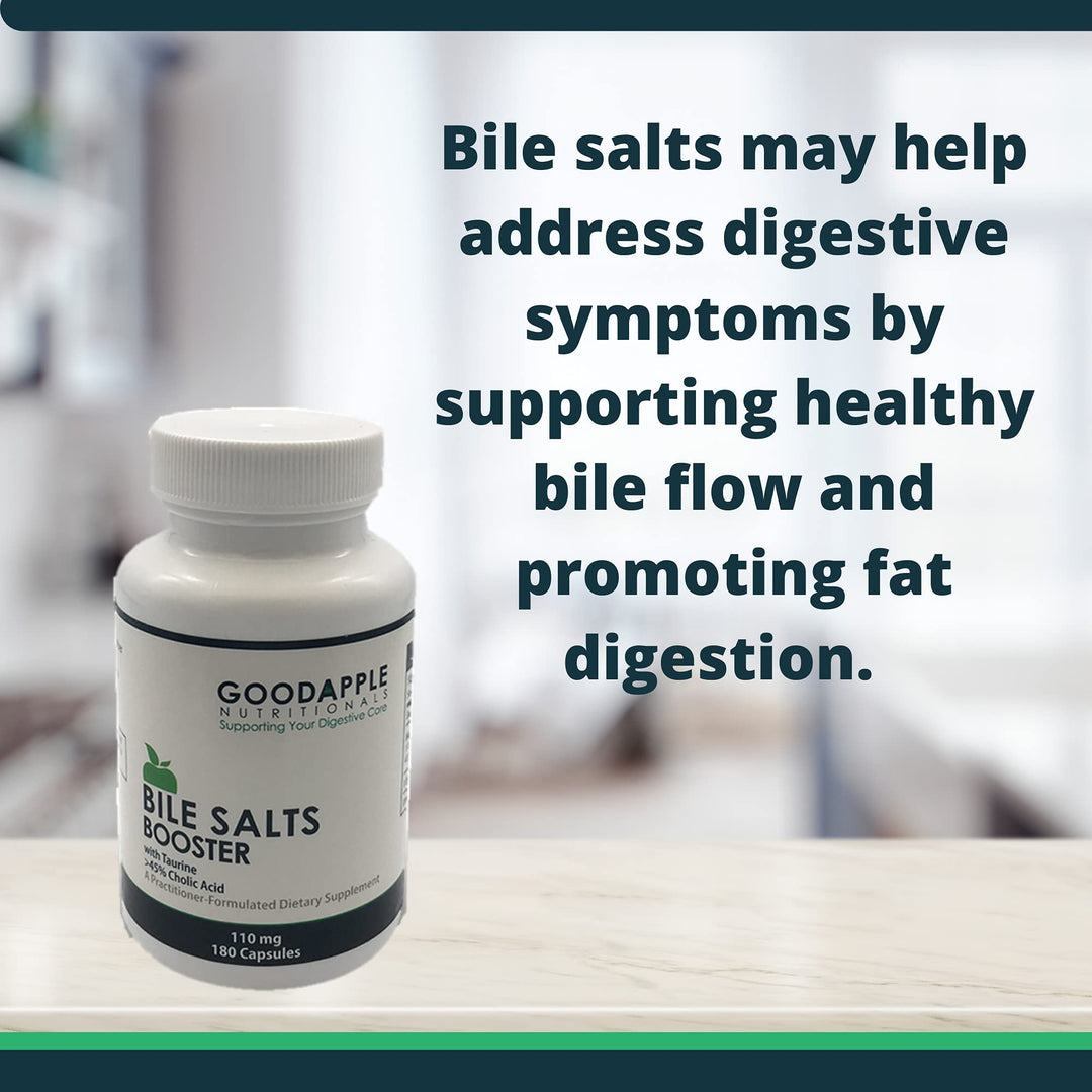 GOODAPPLE NUTRITIONALS Bile Salts Booster, 180 Count