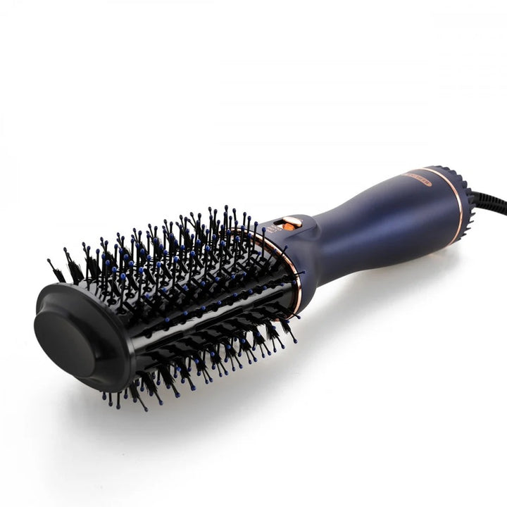 Hot Brush Hair Dryer Re-2128 (Blue)