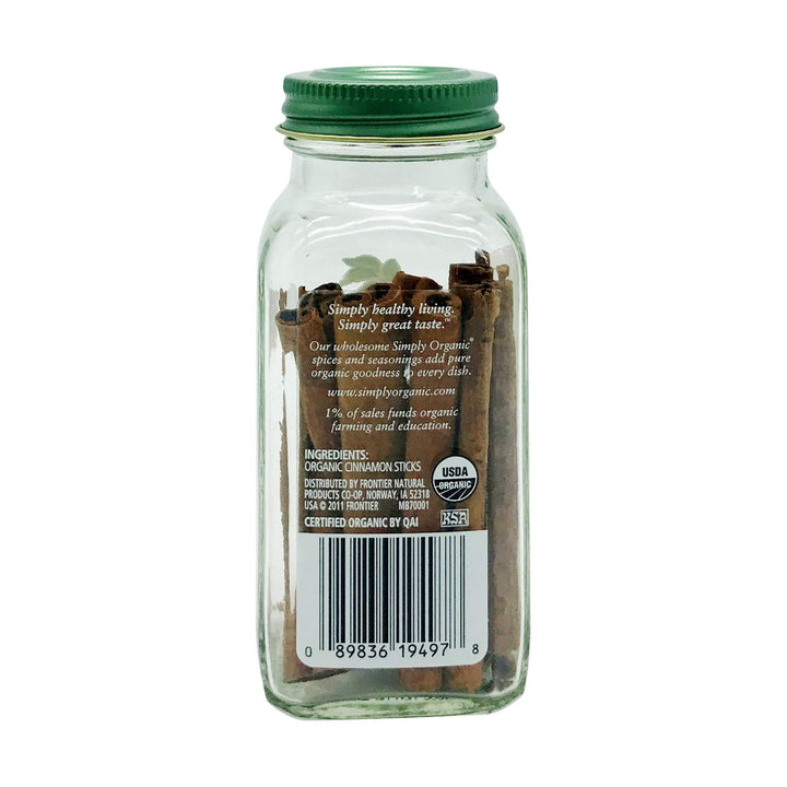 Simply Organic Cinnamon Sticks, 1.13 oz
