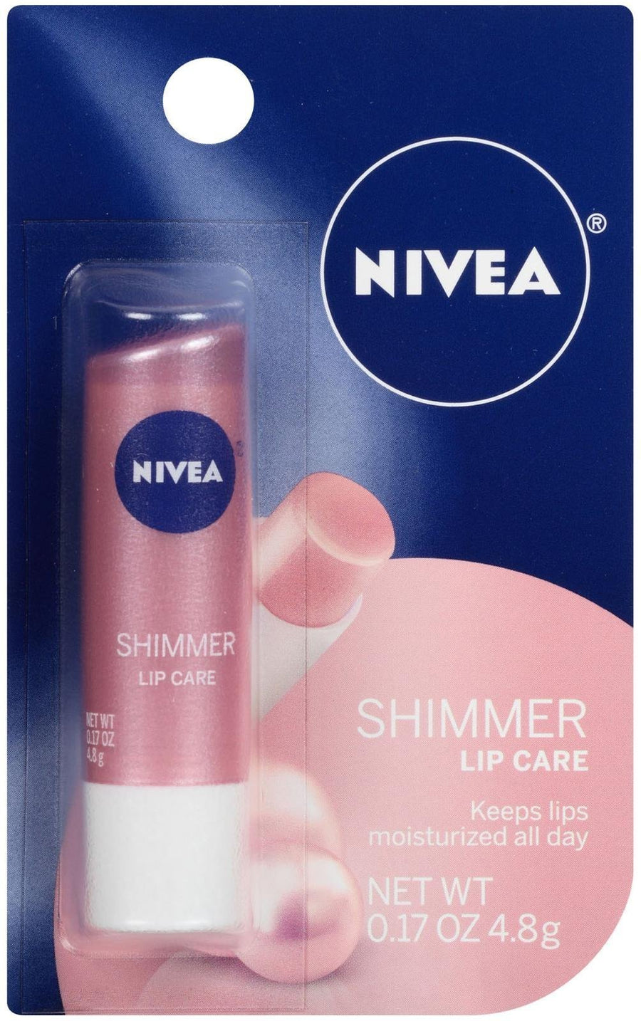 NIVEA Lip Care Stick, Pearly Shimmer