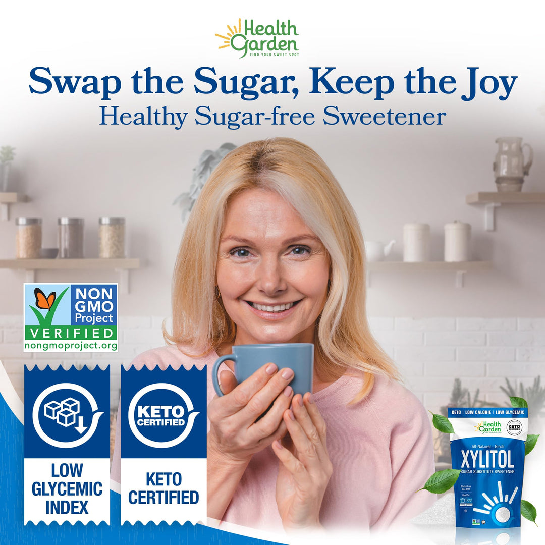 Health Garden Birch Xylitol Sweetener, 1 lb