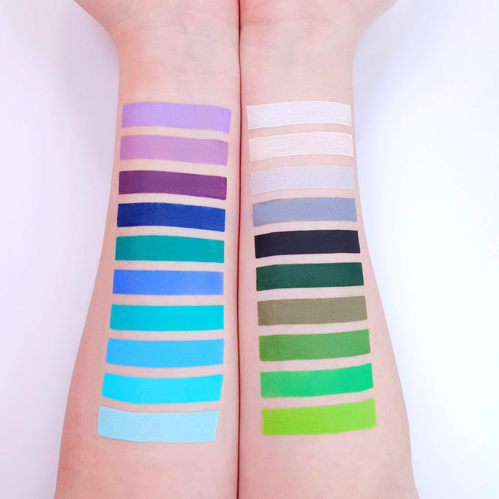 Moon Creations Pro Face And Body Paint Cake Pots, 40 Colour Professional Kit