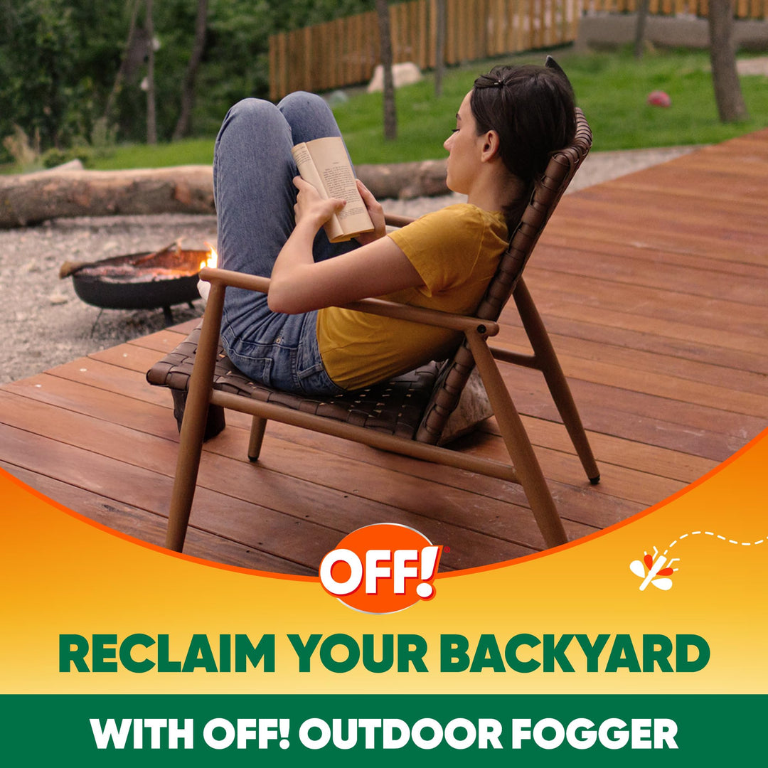 OFF! Outdoor Insect and Mosquito Repellent Fogger, 16 oz