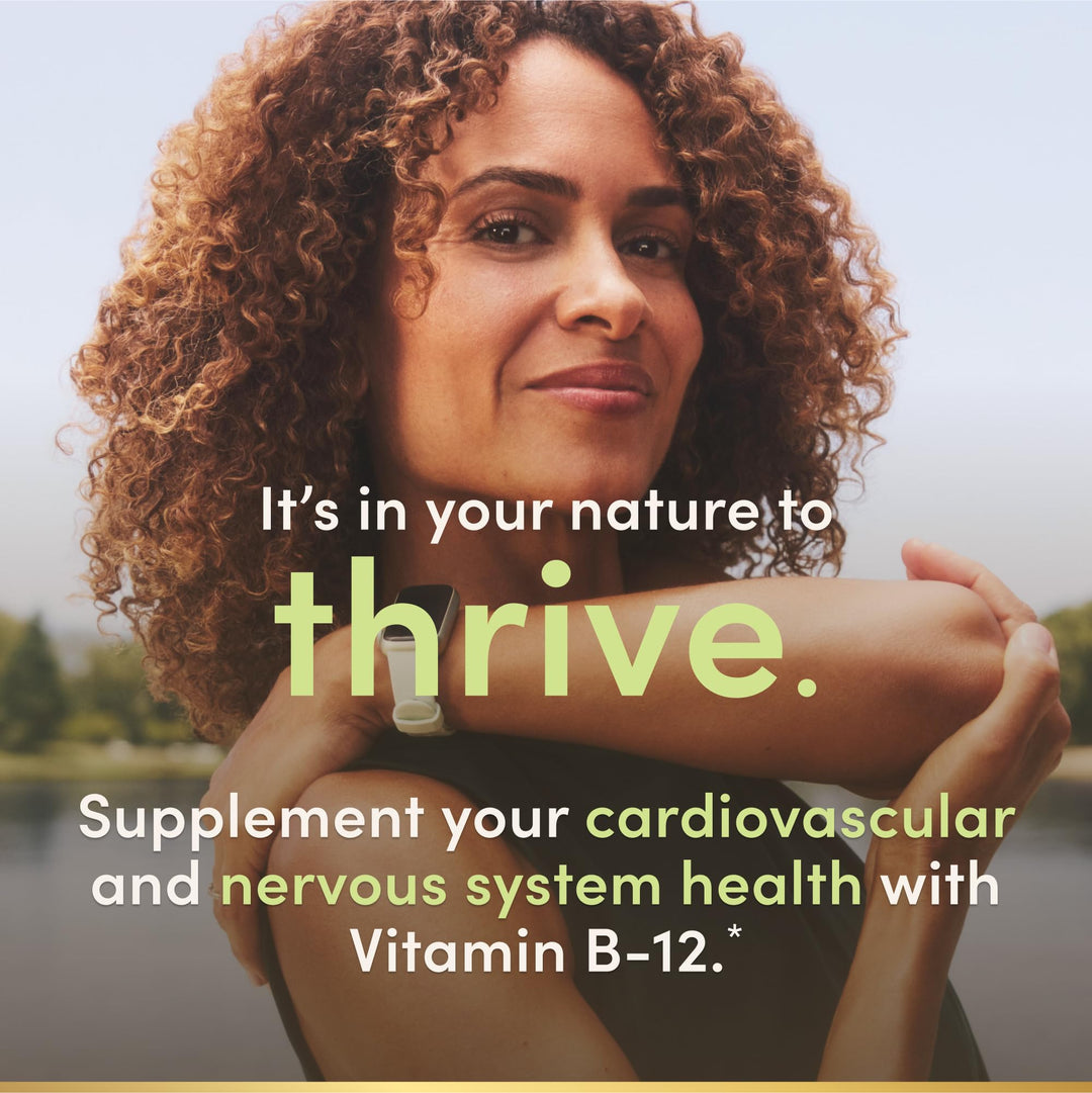 Nature's Bounty Vitamin B12 Supplement, 1000 mcg, 100 Count
