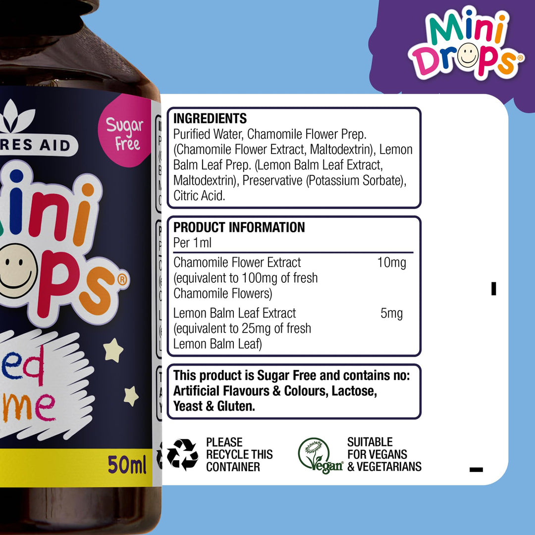 Natures Aid Mini Drops Bed Time, 50 ml