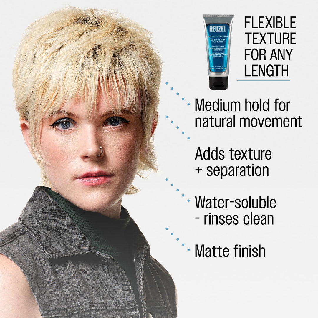 Reuzel Matte Styling Paste, 100 ml