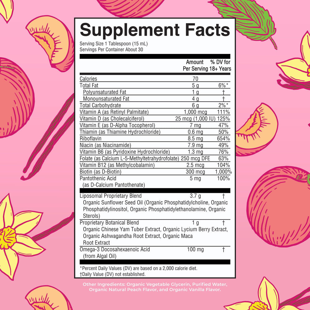 MARYRUTH'S Women's Multivitamin Liposomal, 15.22 fl oz