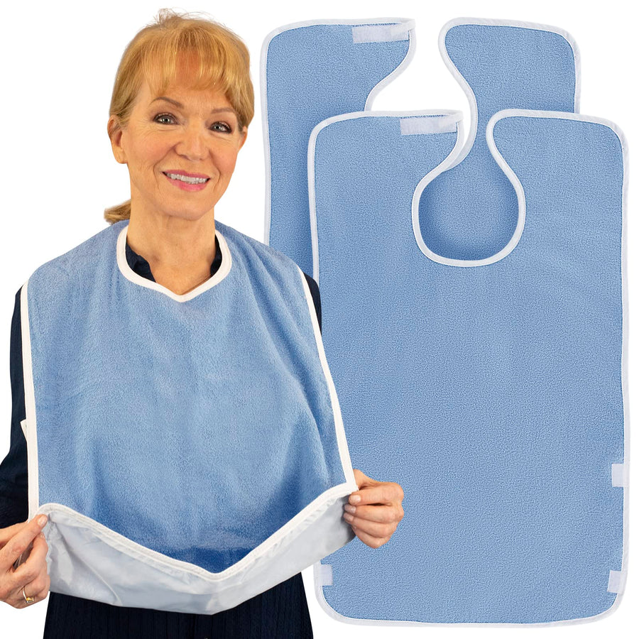 VIVE Adult Bibs And Apron Set, Multi, One Size