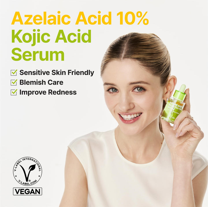PURITO Azelaic Acid 10 Kojic Serum, 1.01 fl oz