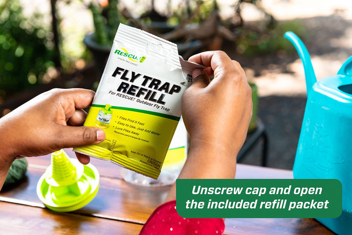 RESCUE! Outdoor Fly Trap, Reusable