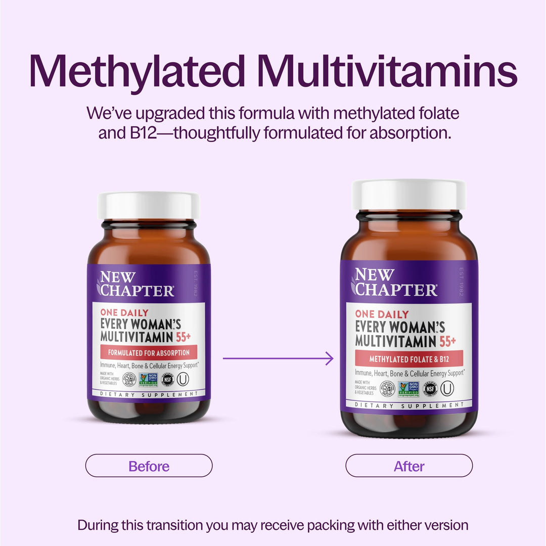 New Chapter Every Woman's One Daily 55+ Multivitamin, 48 Count