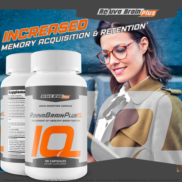 Rejuva Brain Plus Brain Health Supplement