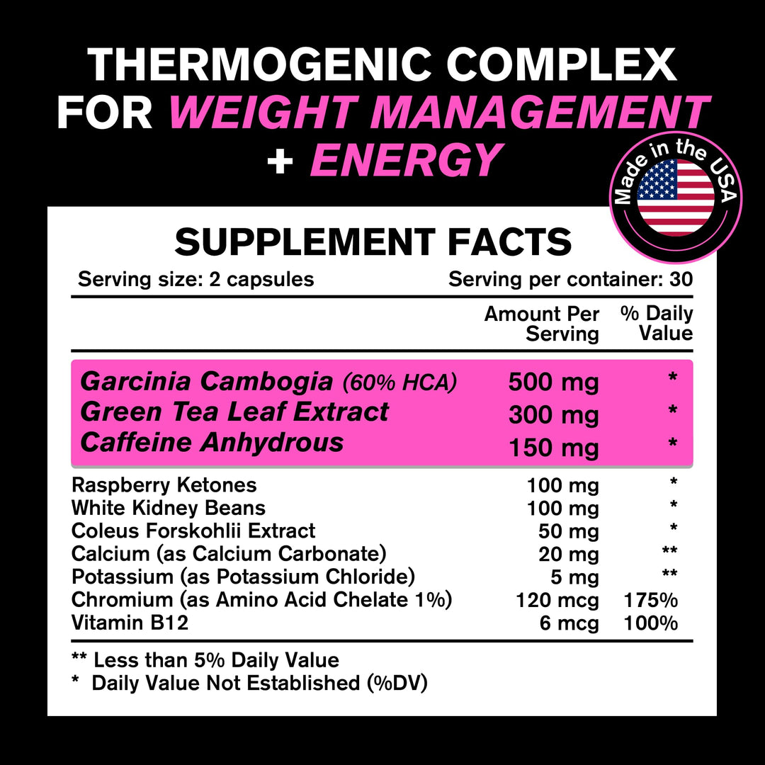 VitaRaw Thermogenic Fat Burner Supplement