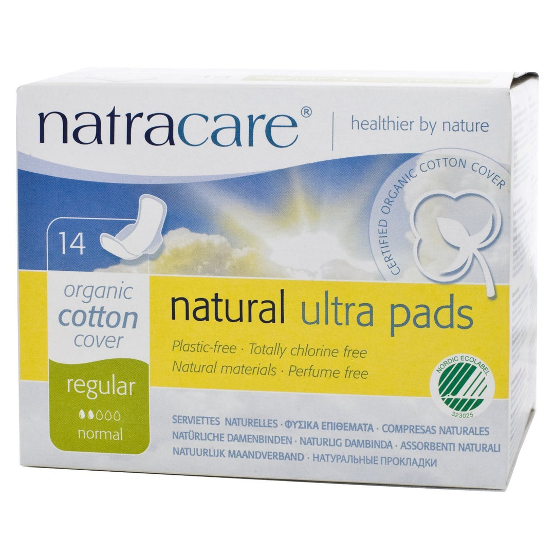 Natracare Natural Ultra Pads With Wings, 14 Count