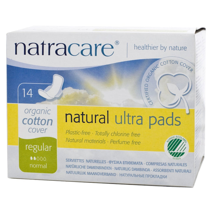 Natracare Natural Ultra Pads With Wings, 14 Count