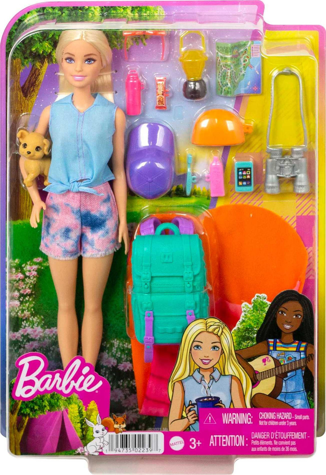 Barbie Doll And Accessories, It Takes Two Malibu Camping Doll