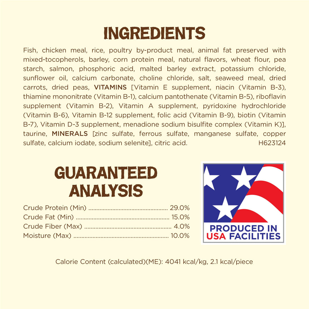 Friskies Party Mix Natural Yums Cat Treats, Real Salmon, 20 oz