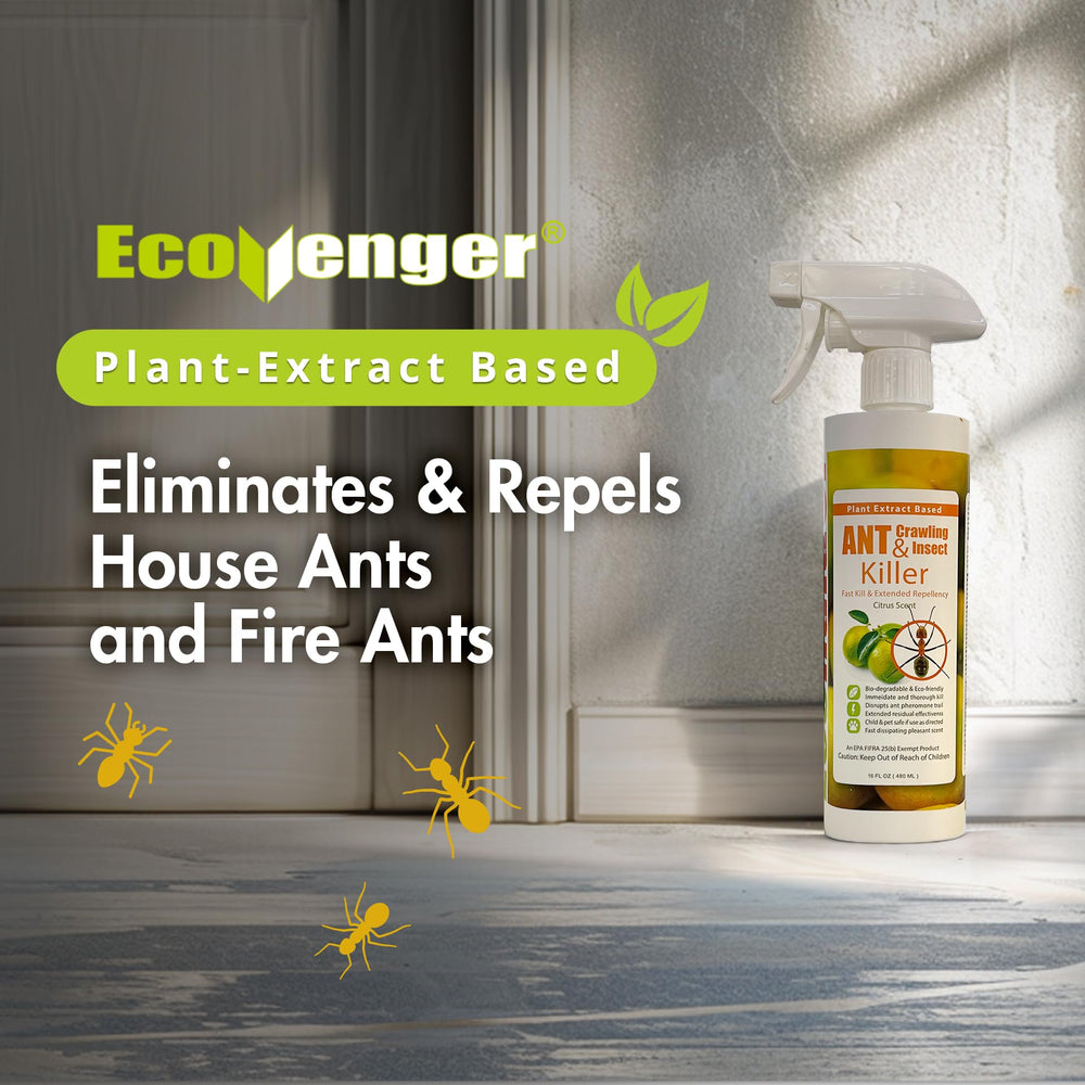 EcoVenger Ant And Crawling Insect Killer, Citrus Scent, 16 oz