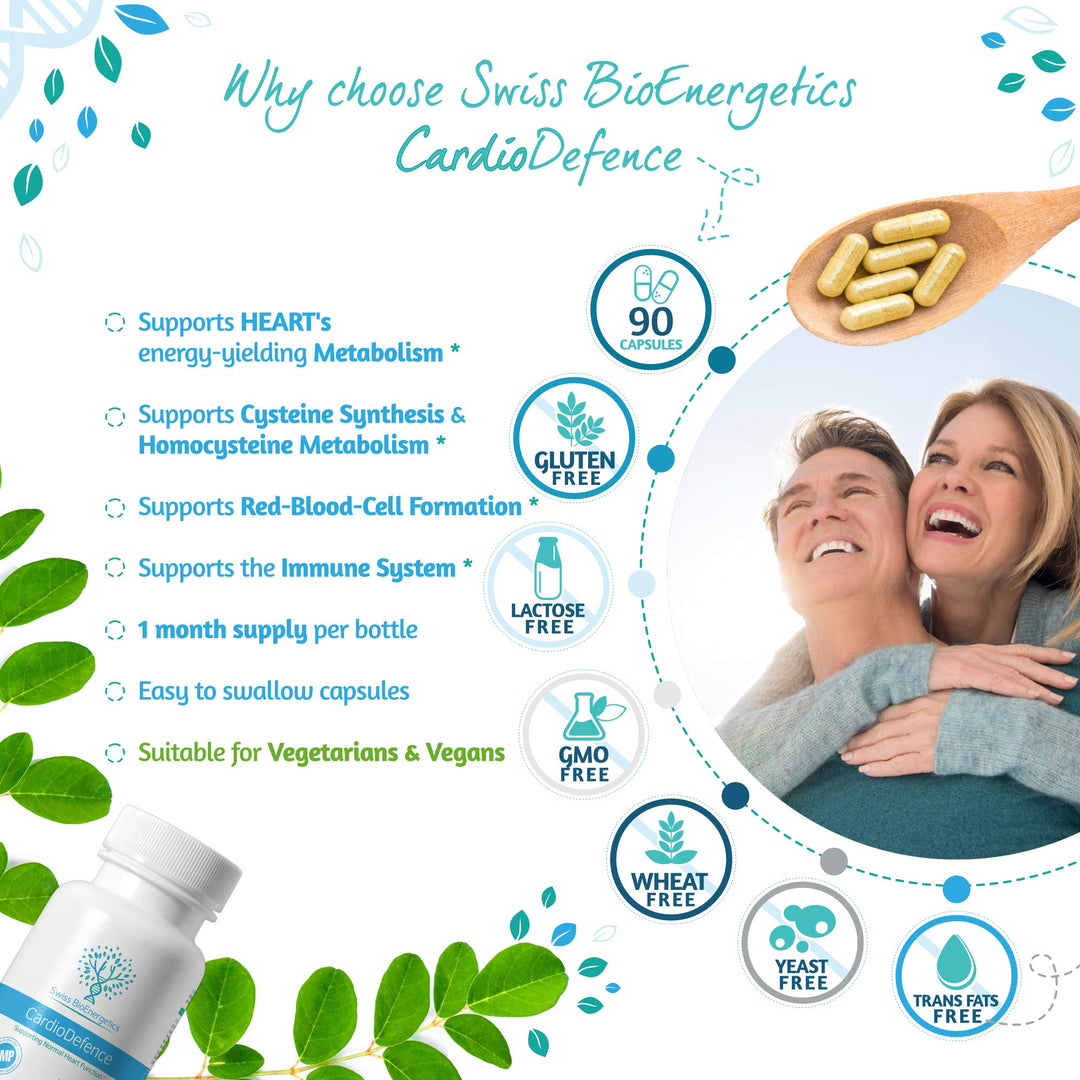 swiss bioenergetics CardioDefence, 90 Count