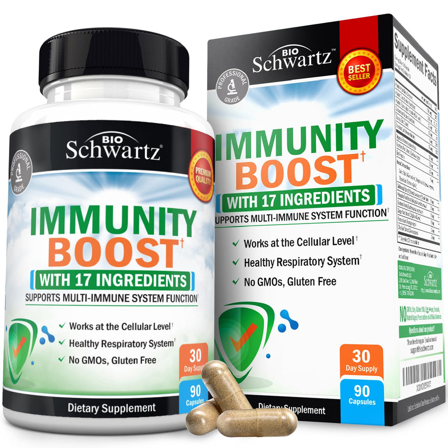 BioSchwartz Immunity Boost Supplement, 90 Count