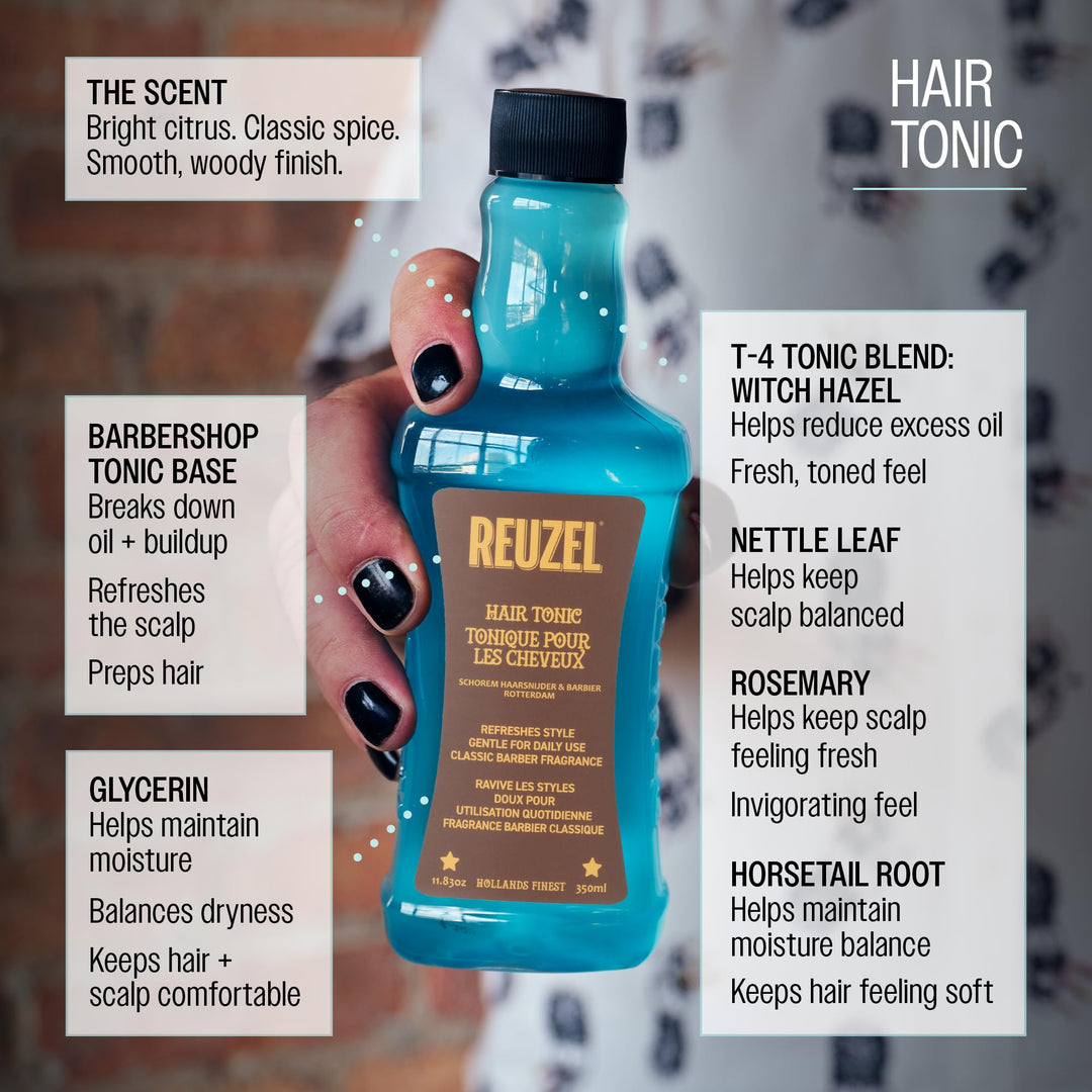 REUZEL Hair Tonic, 11.83 fl oz