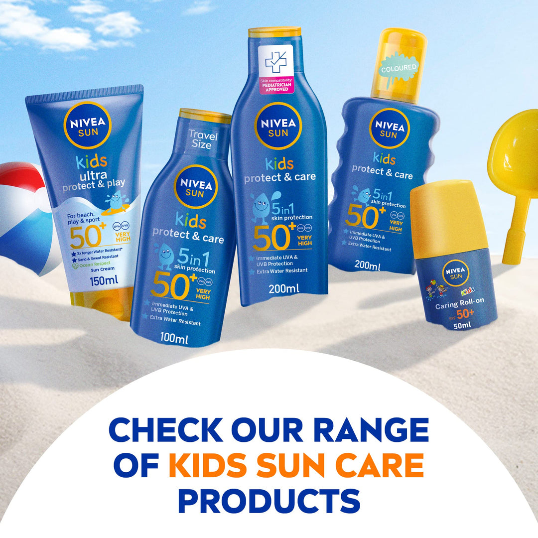 NIVEA Sun Kids Lotion, SPF 50+, 150 ml