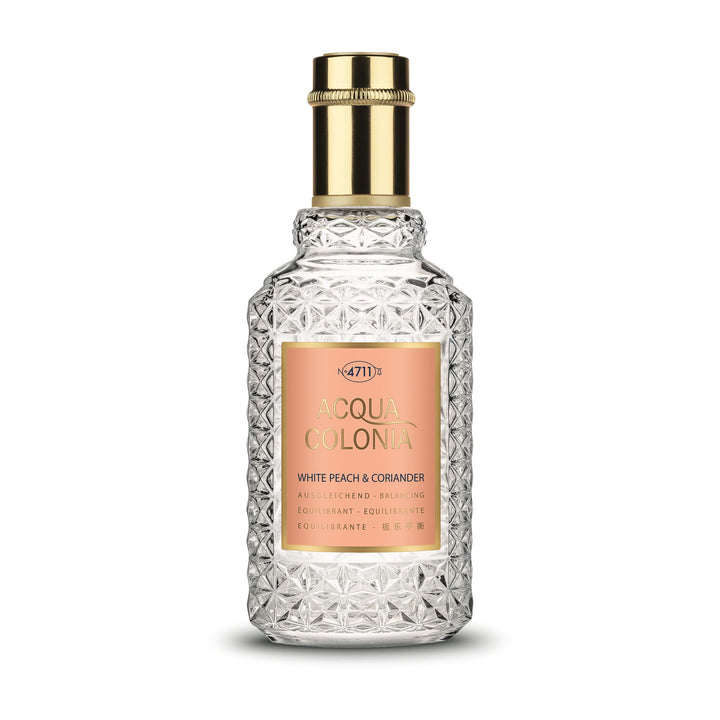 4711 Acqua Colonia White Peach and Coriander Eau de Cologne Spray, Unisex, 5.7 fl oz