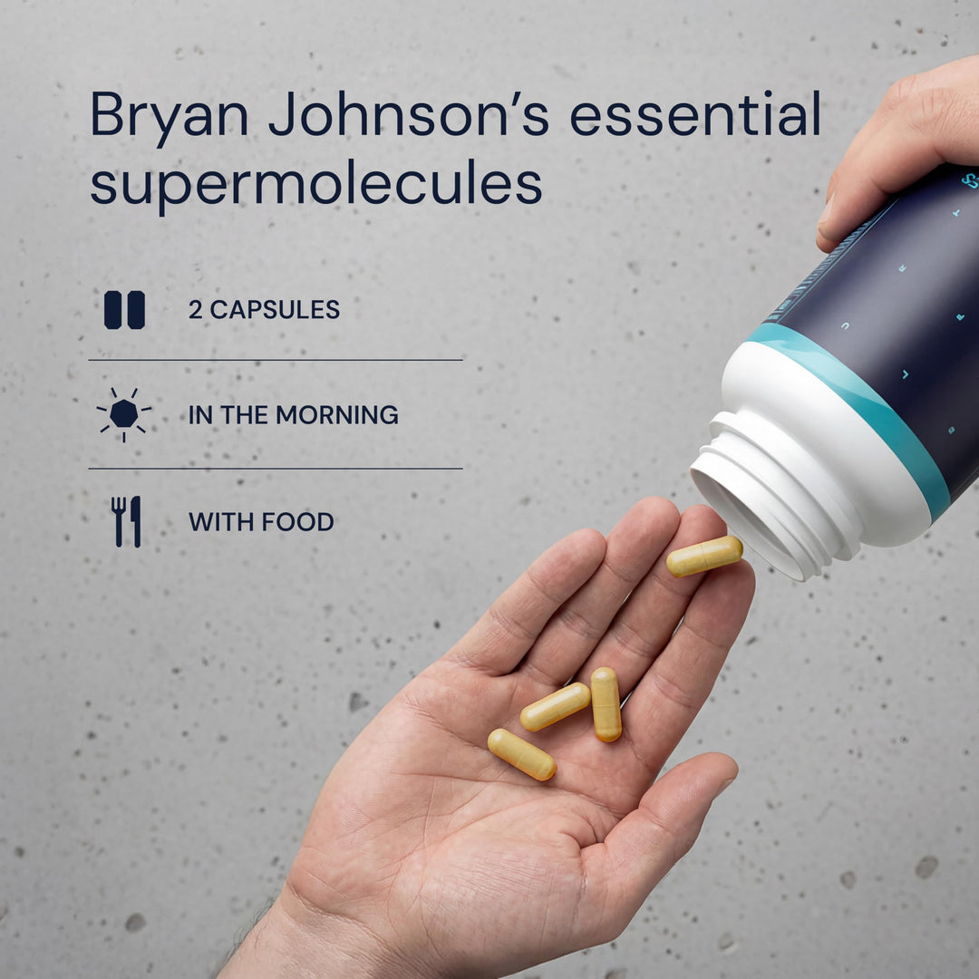 Blueprint Bryan Johnson Essential Capsules, 30 Count