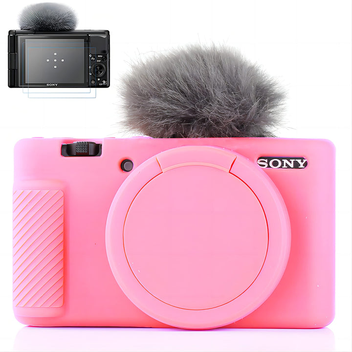 Yisau Camera Case for Sony ZV-1, Pink
