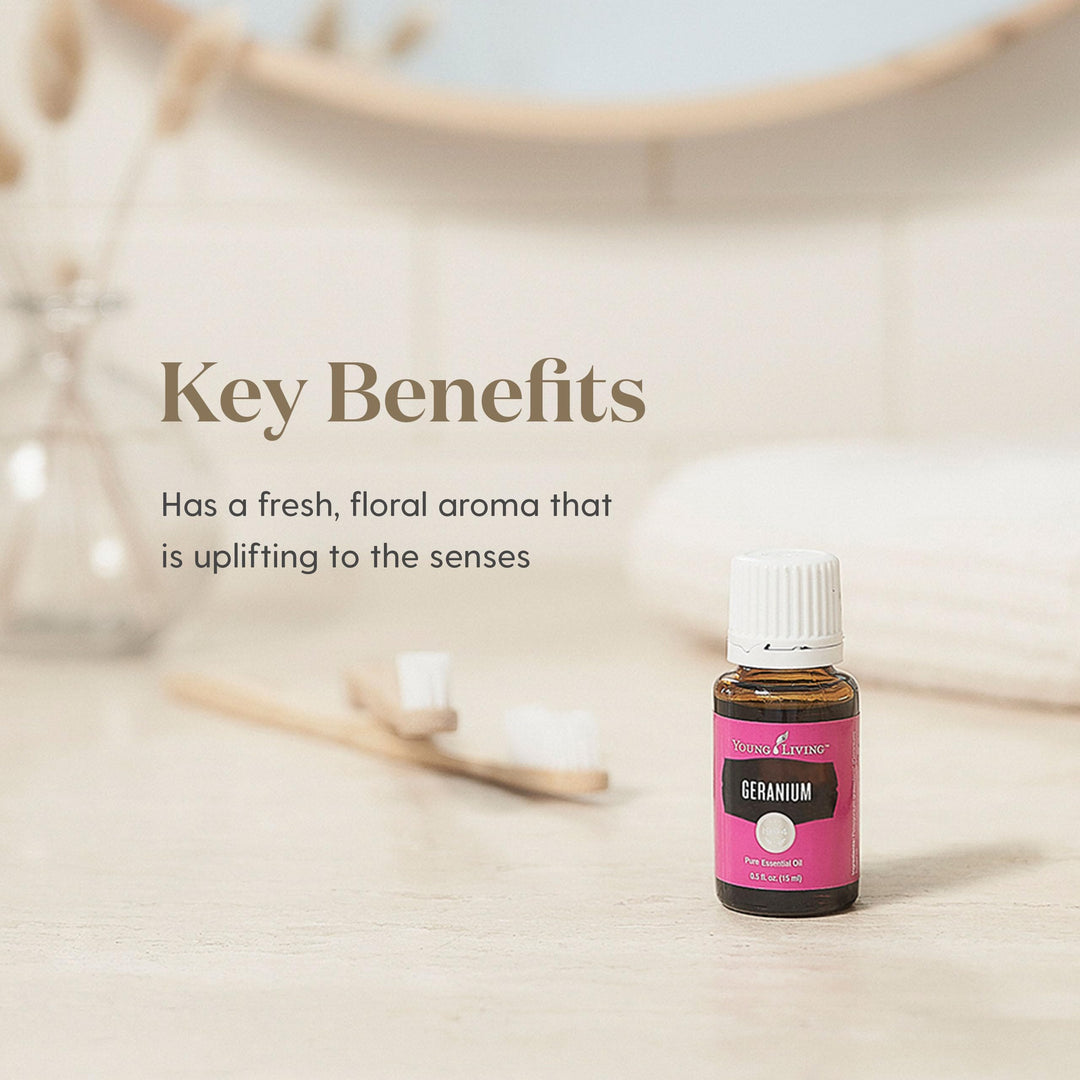 Young Living Geranium Essential Oil, 15 ml